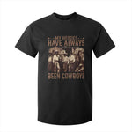 Black Cowboys T Shirt For Kid Western Rodeo Melanin Black History Texas Men
