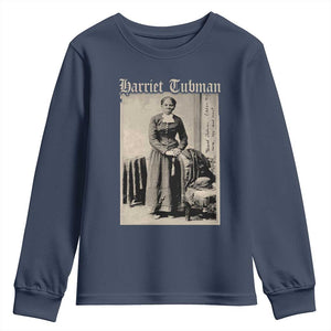 Harriet Tubman Youth Sweatshirt Juneteenth Black History Freedom - African Pride