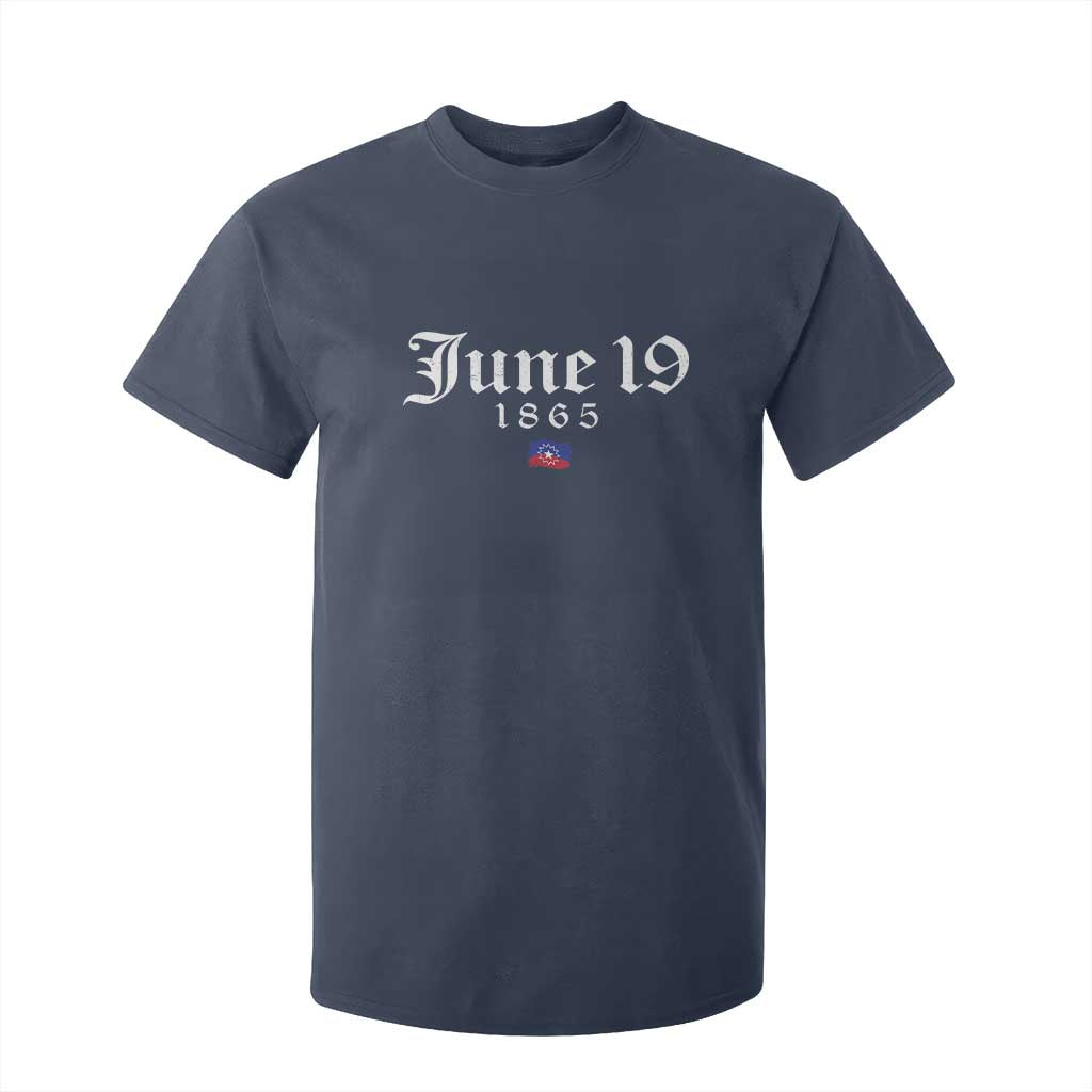 June 19 1865 Juneteenth Flag T Shirt For Kid Celebrating Black Freedom History
