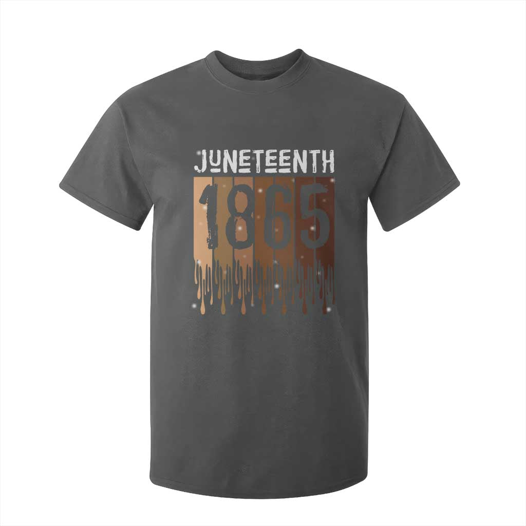 Juneteenth 1865 T Shirt For Kid June 19th Celebrating Black Freedom Melanin