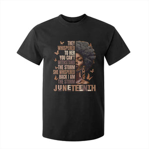 I'm The Storm Black Women T Shirt For Kid Juneteenth Black History Melanin