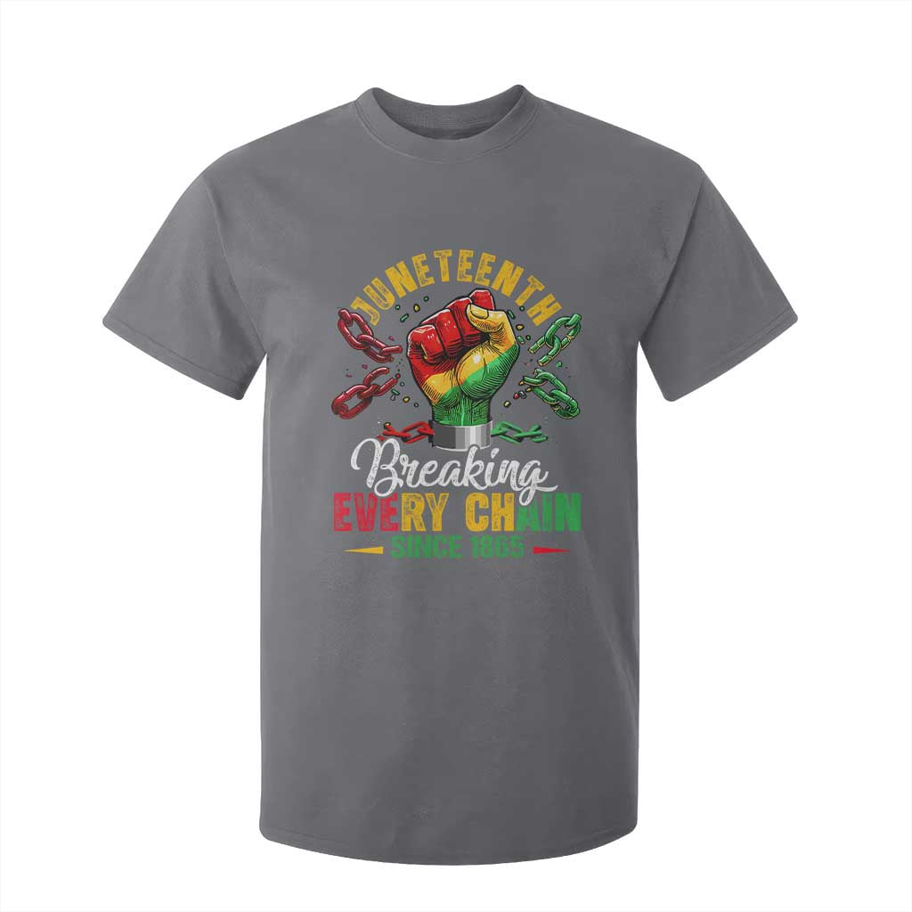Breaking Every Chain Since 1865 Juneteenth T Shirt For Kid Celebrating Black Freedom