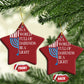 Happy Hanukkah Christmas Ornament Jewish Video Game Gamer Hanukkah Chanukah - African Pride