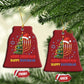 Merry Chrismukkah Happy Christmas Hanukkah Christmas Ornament - African Pride