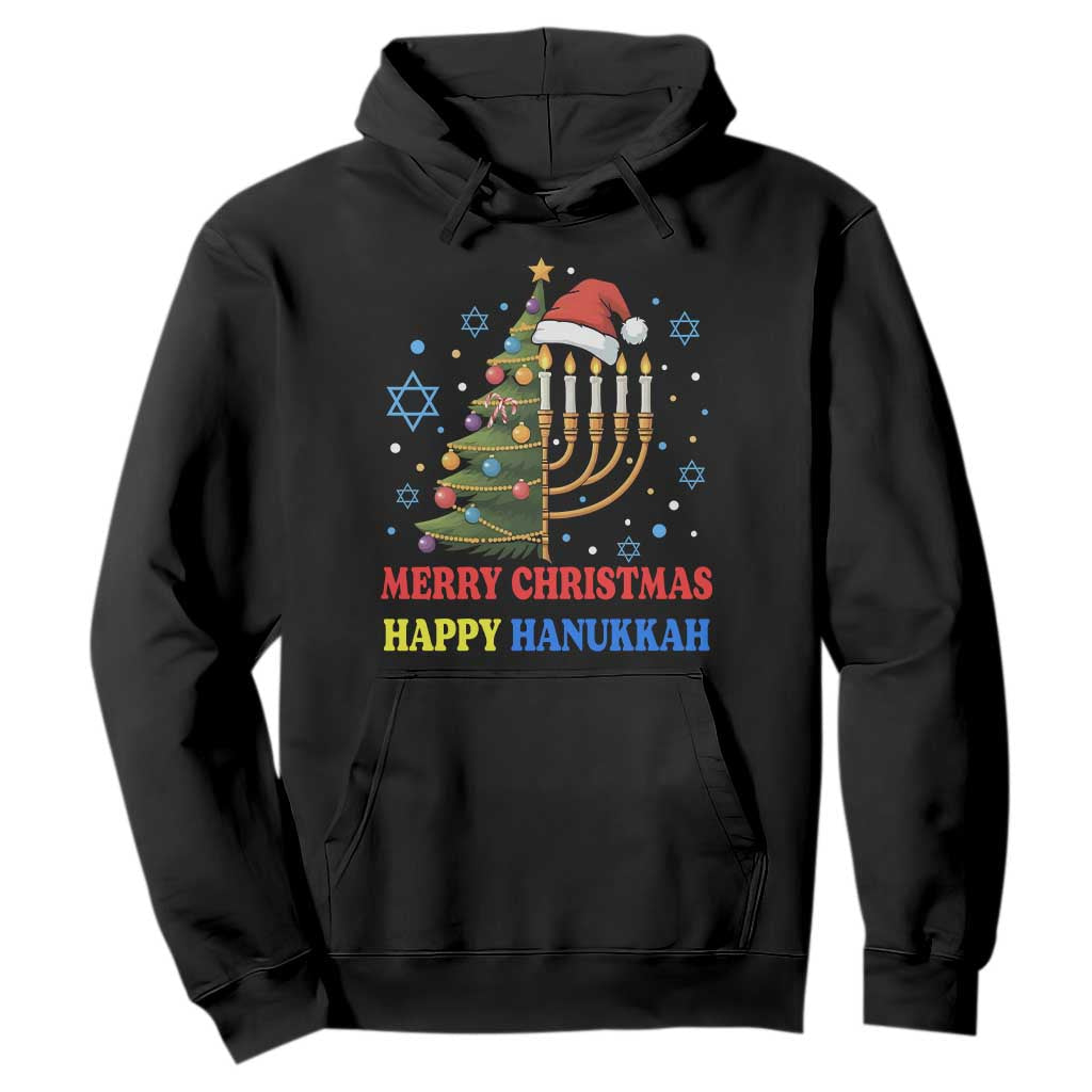 Merry Chrismukkah Happy Christmas Hanukkah Hoodie - African Pride