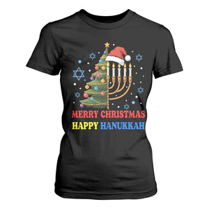 Merry Chrismukkah Happy Christmas Hanukkah T Shirt For Women - African Pride