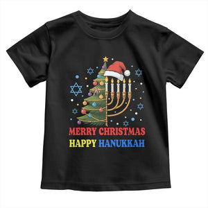 Merry Chrismukkah Happy Christmas Hanukkah Toddler T Shirt - African Pride
