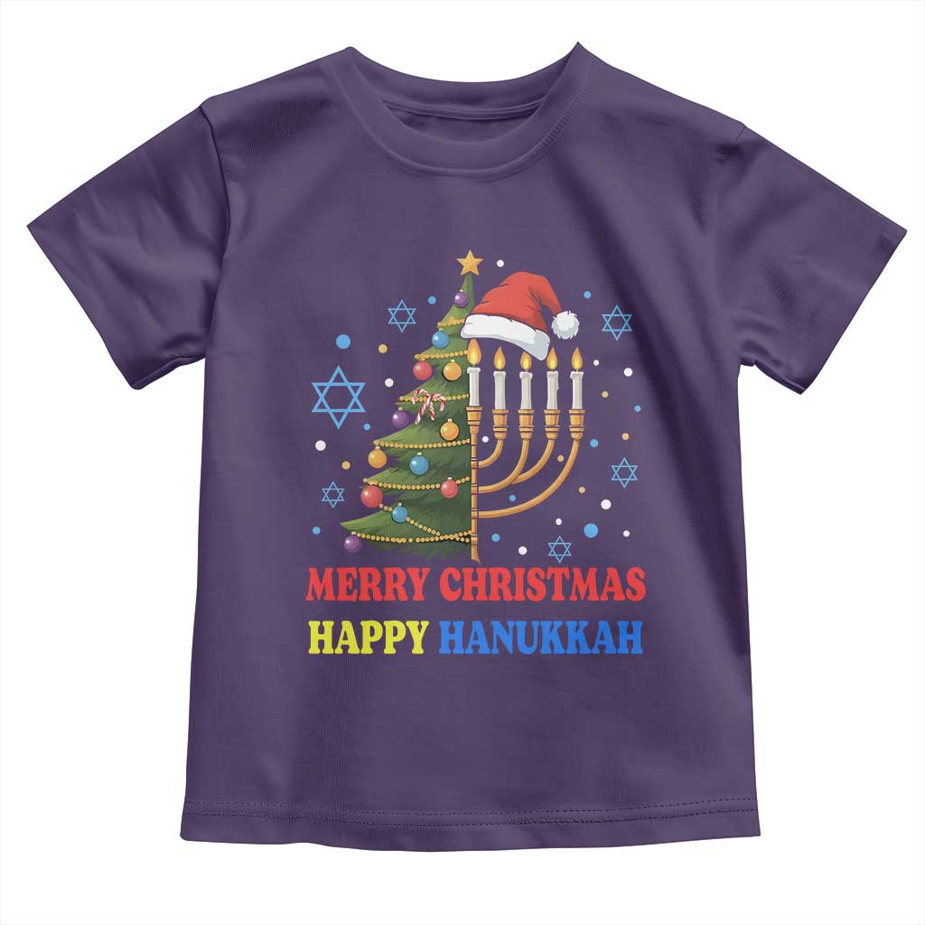 Merry Chrismukkah Happy Christmas Hanukkah Toddler T Shirt - African Pride