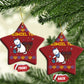 Happy Hanukkah Christmas Ornament Menorah Meowzel Tov Ugly Hanukkah - African Pride
