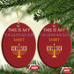 Funny Hanukkah Pajama Christmas Ornament This is My Pajamakah Gift - African Pride
