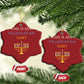 Funny Hanukkah Pajama Christmas Ornament This is My Pajamakah Gift - African Pride