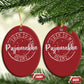 Funny Hanukkah Christmas Ornament This is My Pajamakah Pajama Gift - African Pride