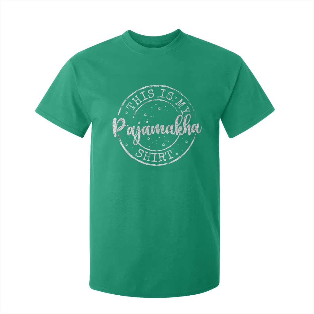 Funny Hanukkah T Shirt For Kid This is My Pajamakah Pajama Gift - African Pride