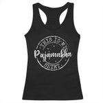 Funny Hanukkah Racerback Tank Top This is My Pajamakah Pajama Gift - African Pride
