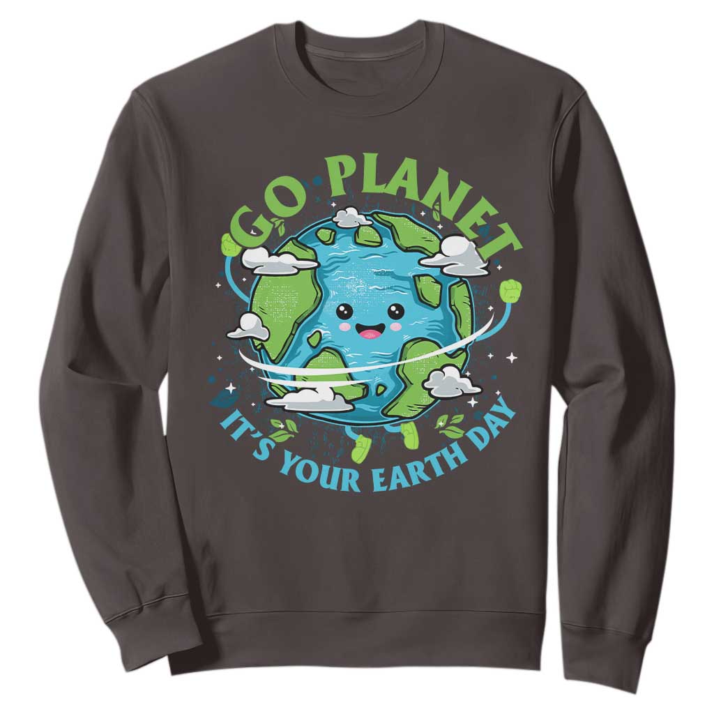 Earth Day Sweatshirt Save the Planet 2025