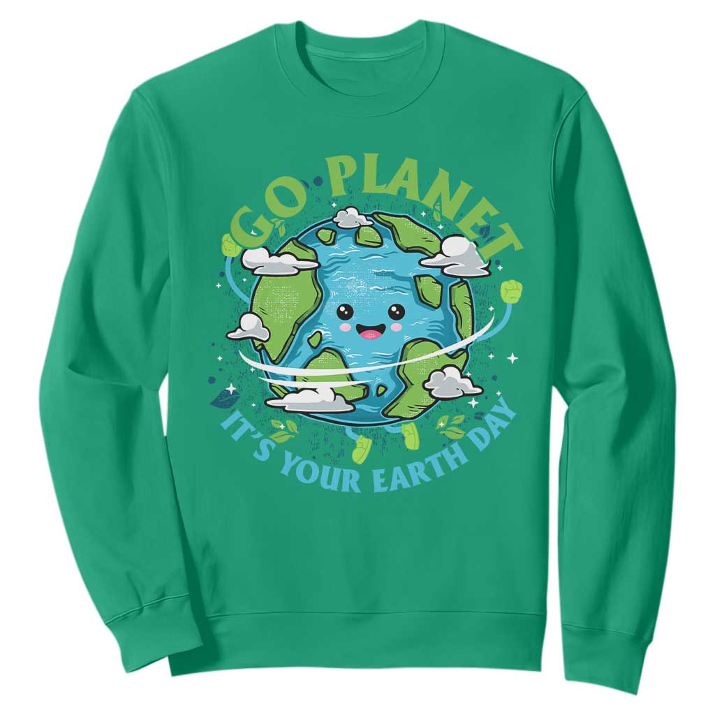 Earth Day Sweatshirt Save the Planet 2025