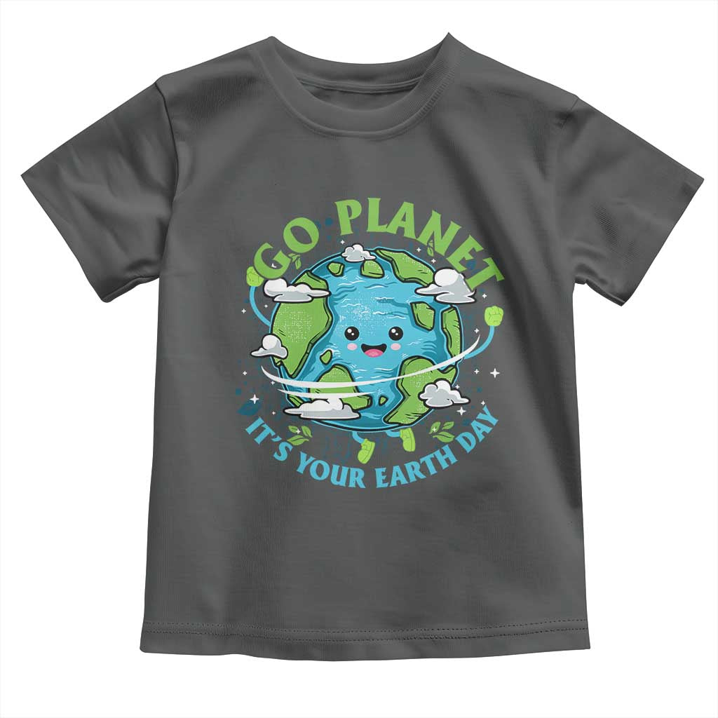 Earth Day Toddler T Shirt Save the Planet 2025
