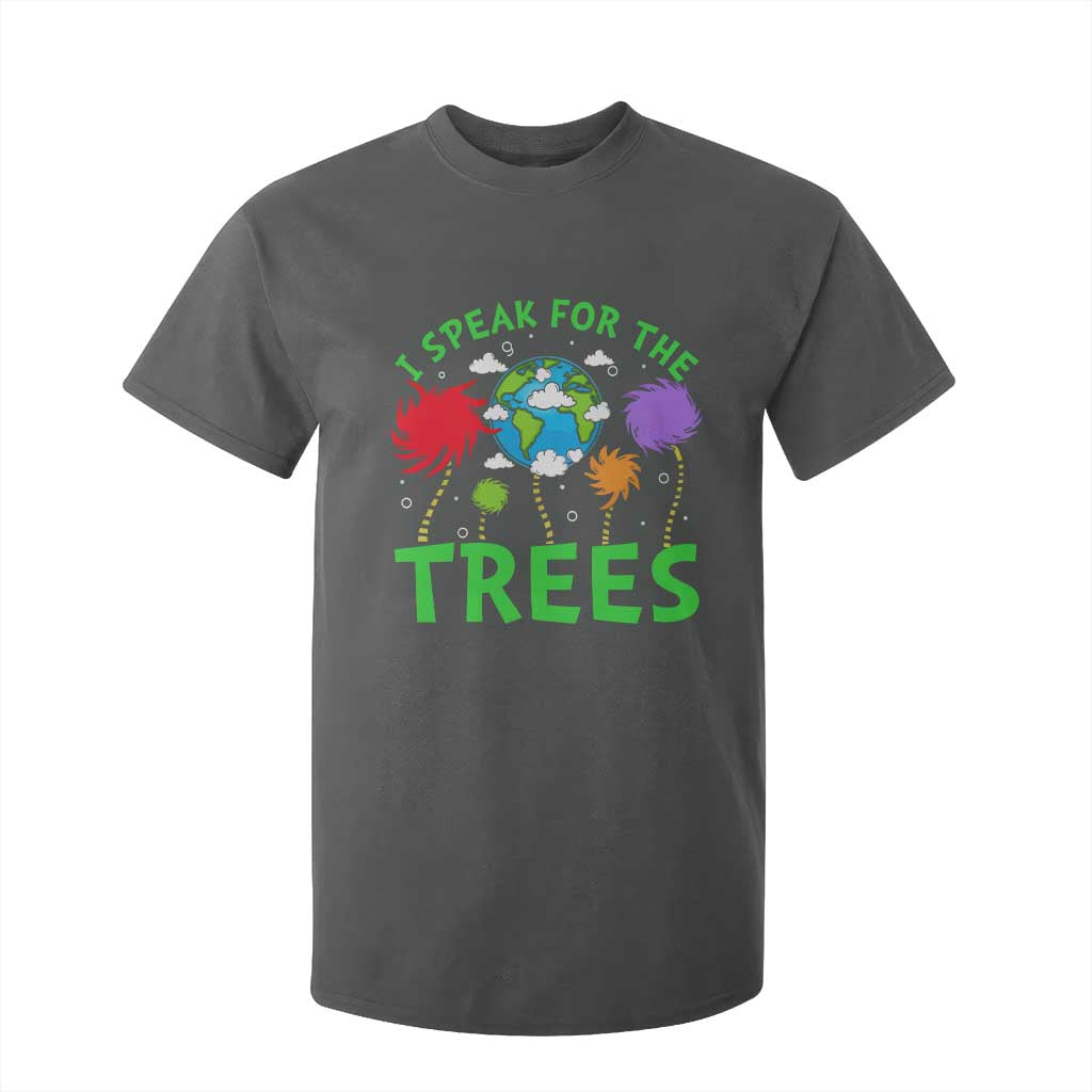I Speak For Trees Planet Save Earth Day T Shirt For Kid