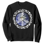Earth Day Sweatshirt Save the Planet Peace Sign Positive Vibes