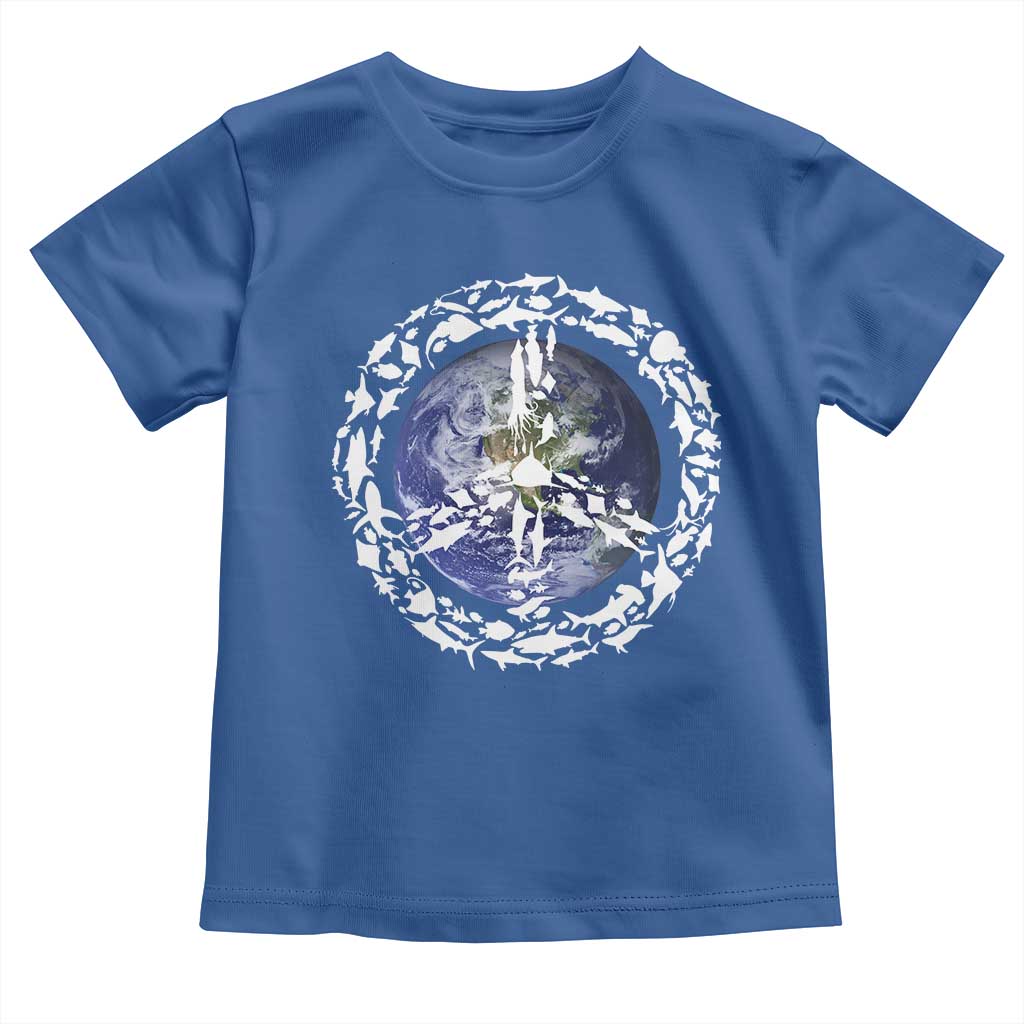 Earth Day Toddler T Shirt Save the Planet Peace Sign Positive Vibes