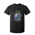 Earth Day T Shirt For Kid Everyday Peace Sign Positive Vibes
