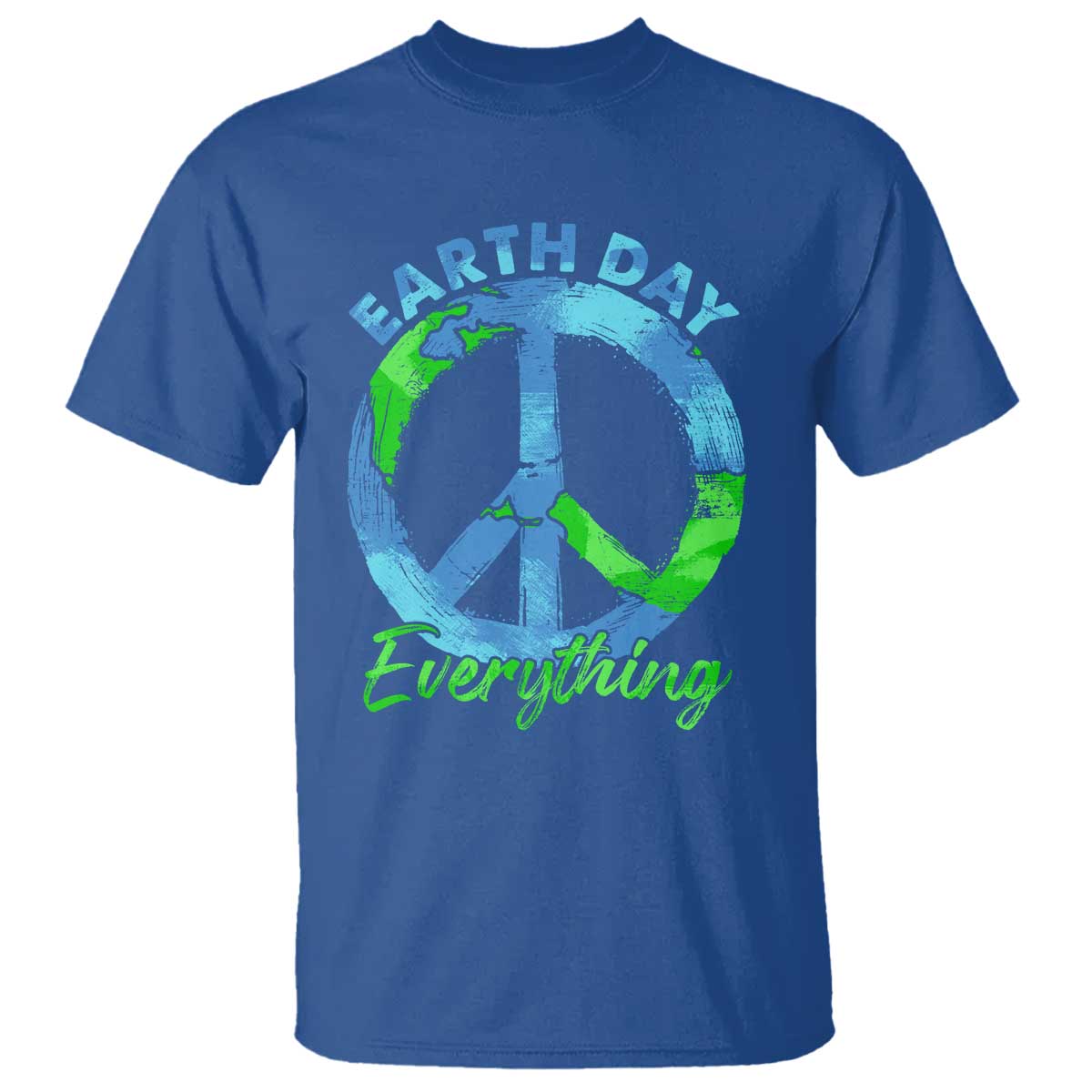 Piece Everyday Earth Day T Shirt Peace Sign Positive Vibes