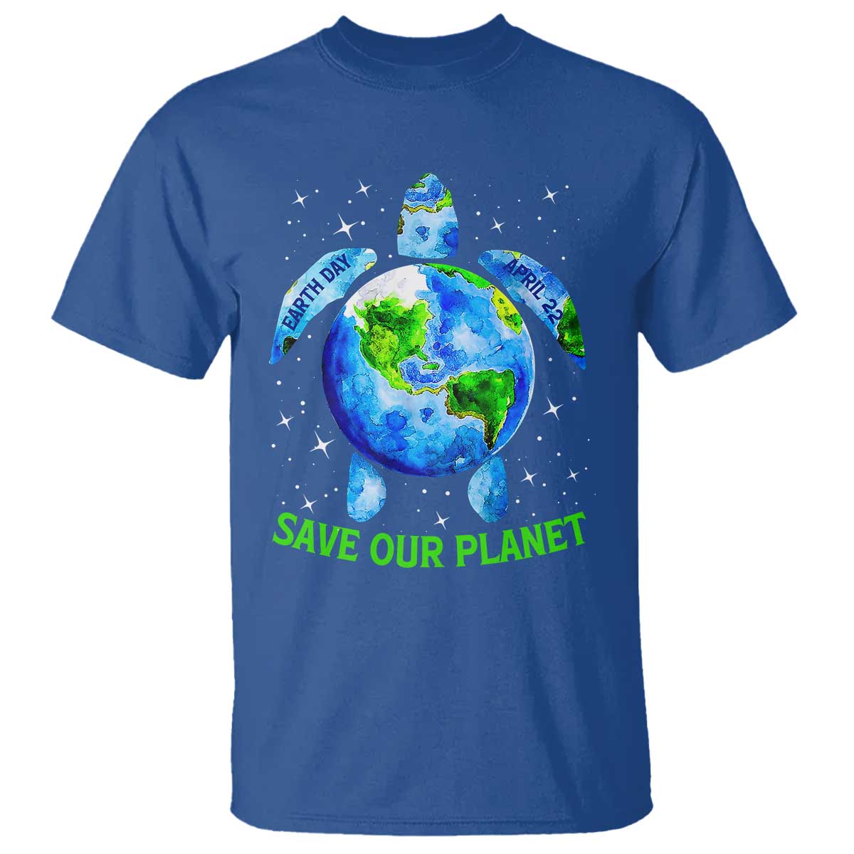 Earth Day 2025 T Shirt Save The Planet Sea Turtle Recycle Ocean Environment