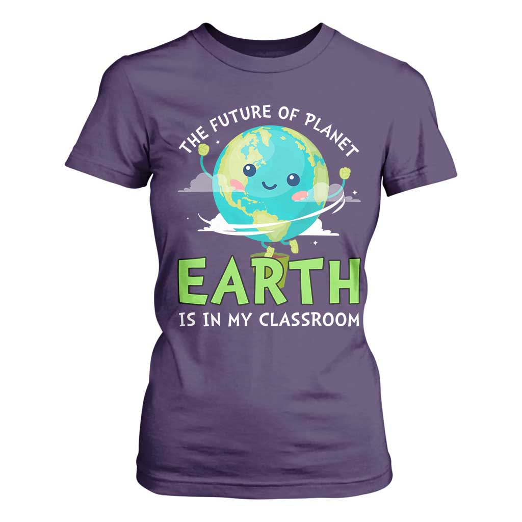 Earth Day Teachers T Shirt For Women Funny Classroom