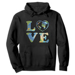 Earth Day Hoodie Heart Environmental Nature Recycling Lovers