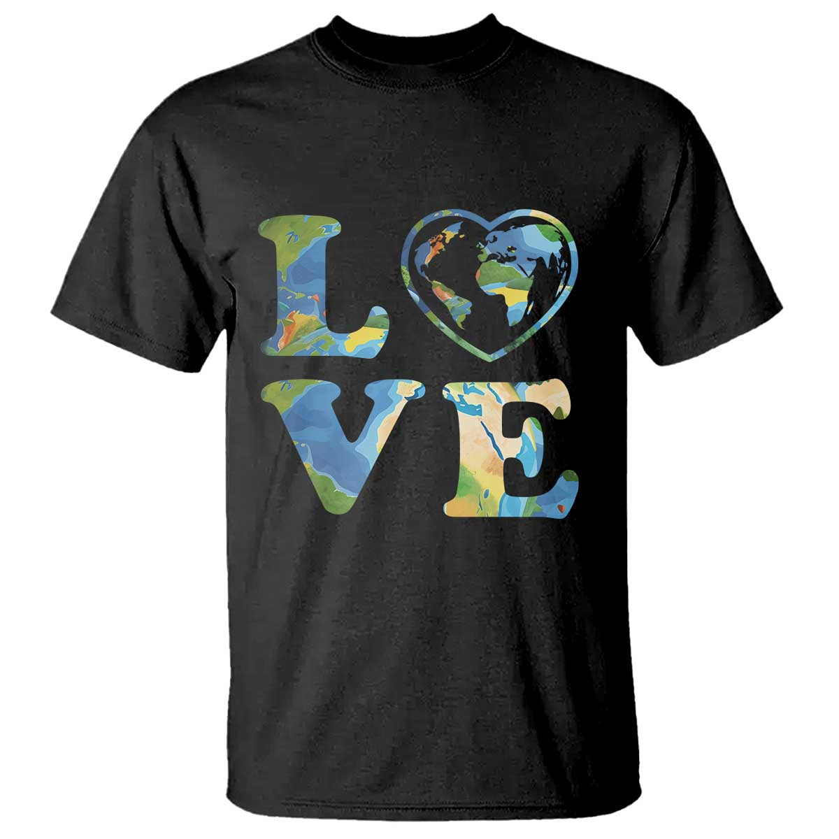 Earth Day T Shirt Heart Environmental Nature Recycling Lovers