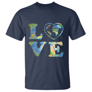 Earth Day T Shirt Heart Environmental Nature Recycling Lovers