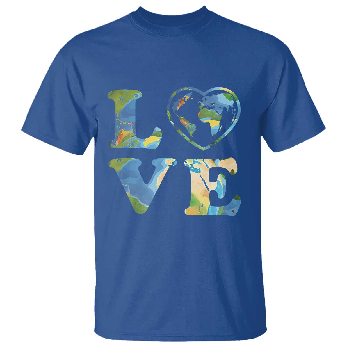 Earth Day T Shirt Heart Environmental Nature Recycling Lovers