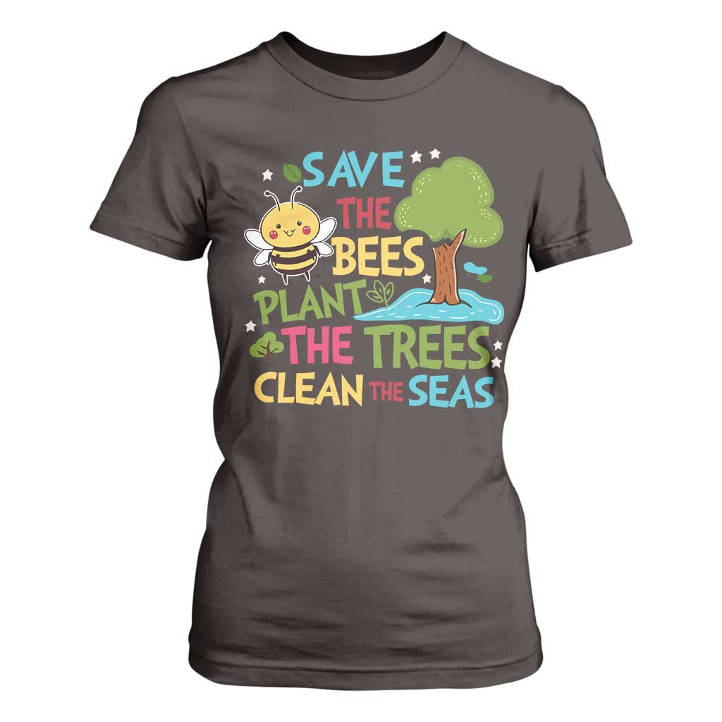 Earth Day T Shirt For Women Funny Awesome Environmental Nature Recycling