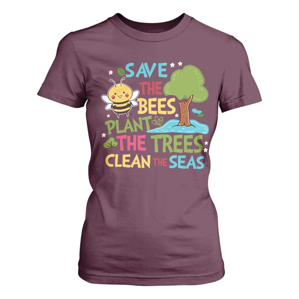 Earth Day T Shirt For Women Funny Awesome Environmental Nature Recycling