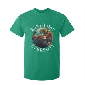 Earth Day Everyday T Shirt For Kid With Floral Nature Lover Climate Change