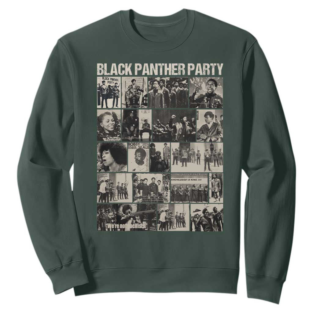 Vintage Black Panther Party Sweatshirt Huey P. Newton Bobby Seale Black History Month Juneteenth