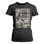 Vintage Black Panther Party T Shirt For Women Huey P. Newton Bobby Seale Black History Month Juneteenth