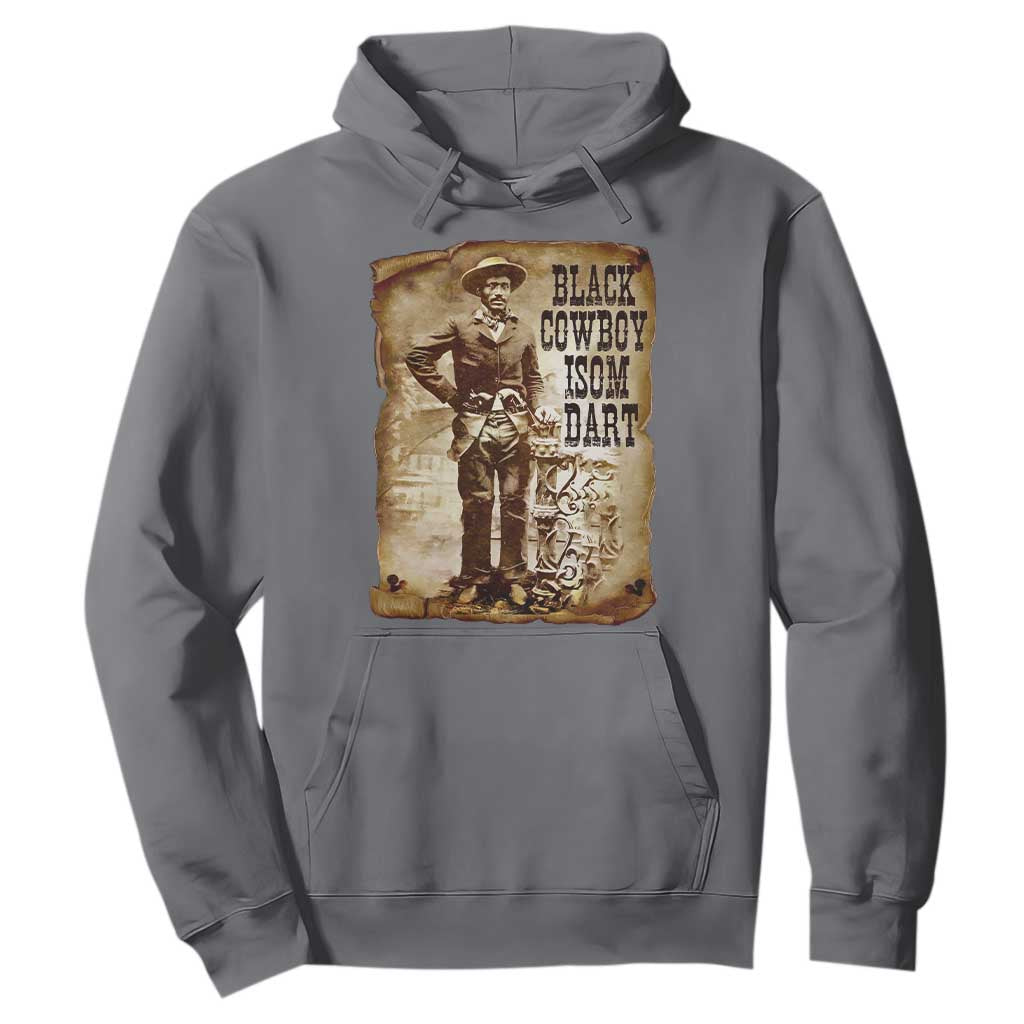Black Cowboy Isom Dart Hoodie African American Cowboys Black History