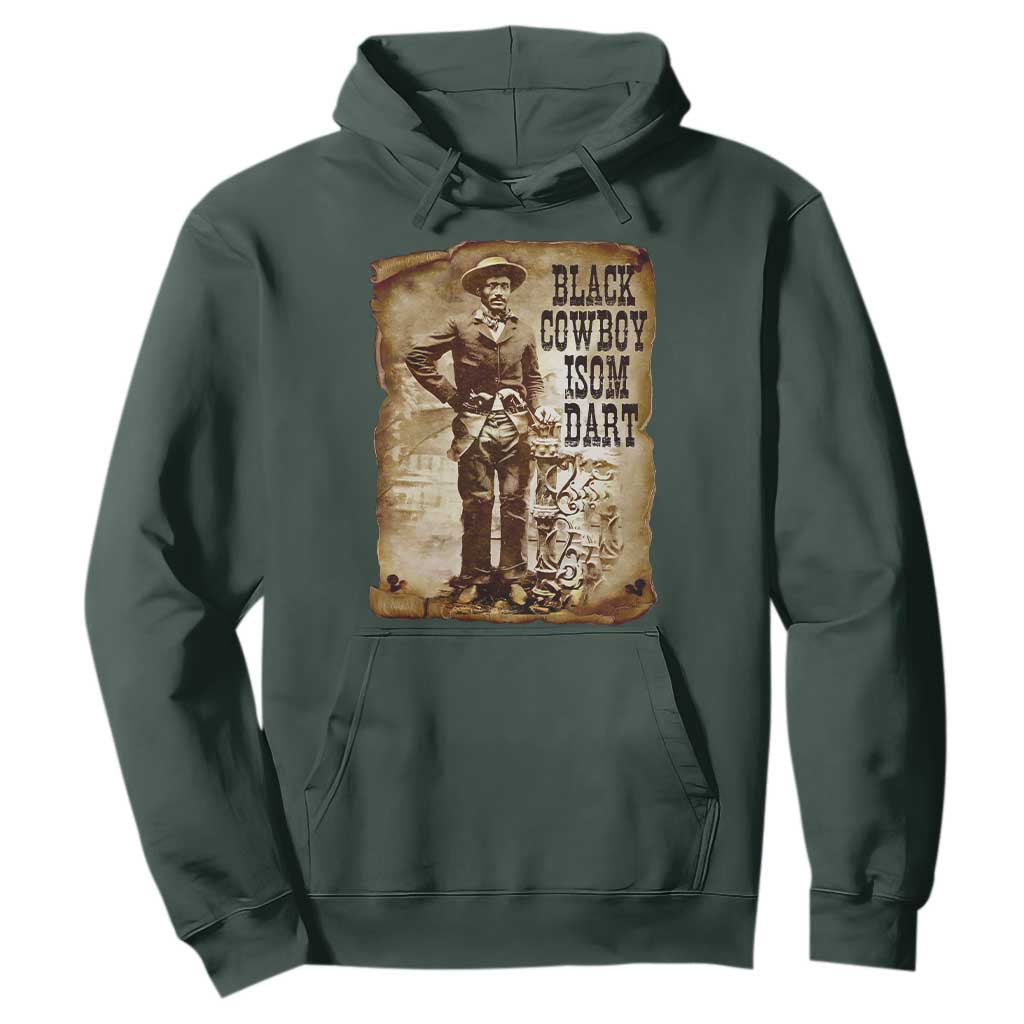 Black Cowboy Isom Dart Hoodie African American Cowboys Black History