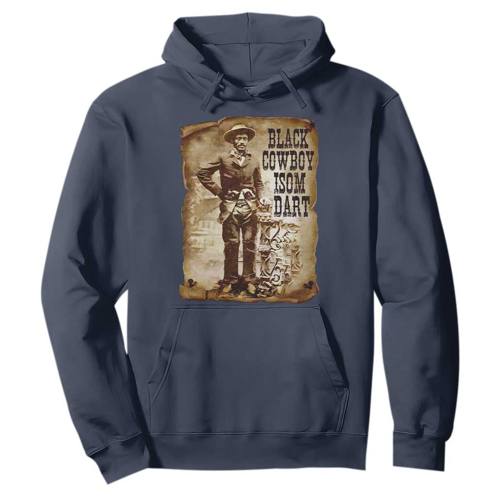 Black Cowboy Isom Dart Hoodie African American Cowboys Black History