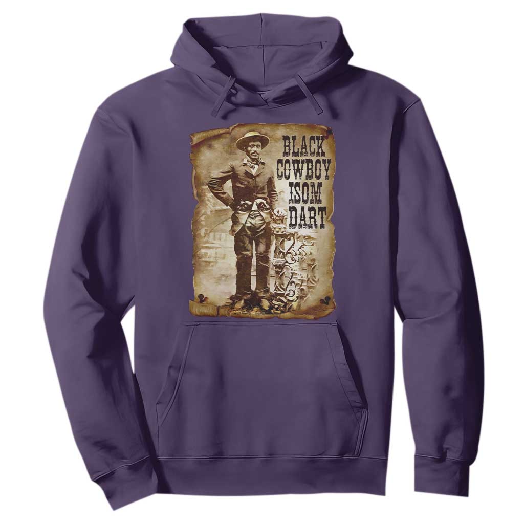 Black Cowboy Isom Dart Hoodie African American Cowboys Black History