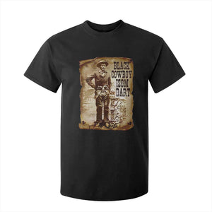 Black Cowboy Isom Dart T Shirt For Kid African American Cowboys Black History