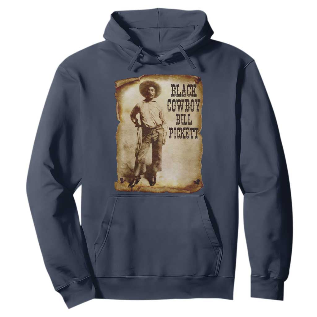 Black Cowboy Bill Pickett Hoodie African American Cowboys Black History