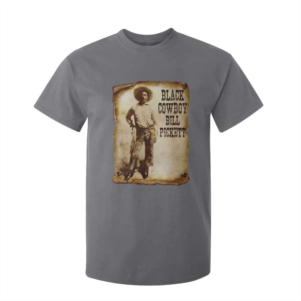 Black Cowboy Bill Pickett T Shirt For Kid African American Cowboys Black History