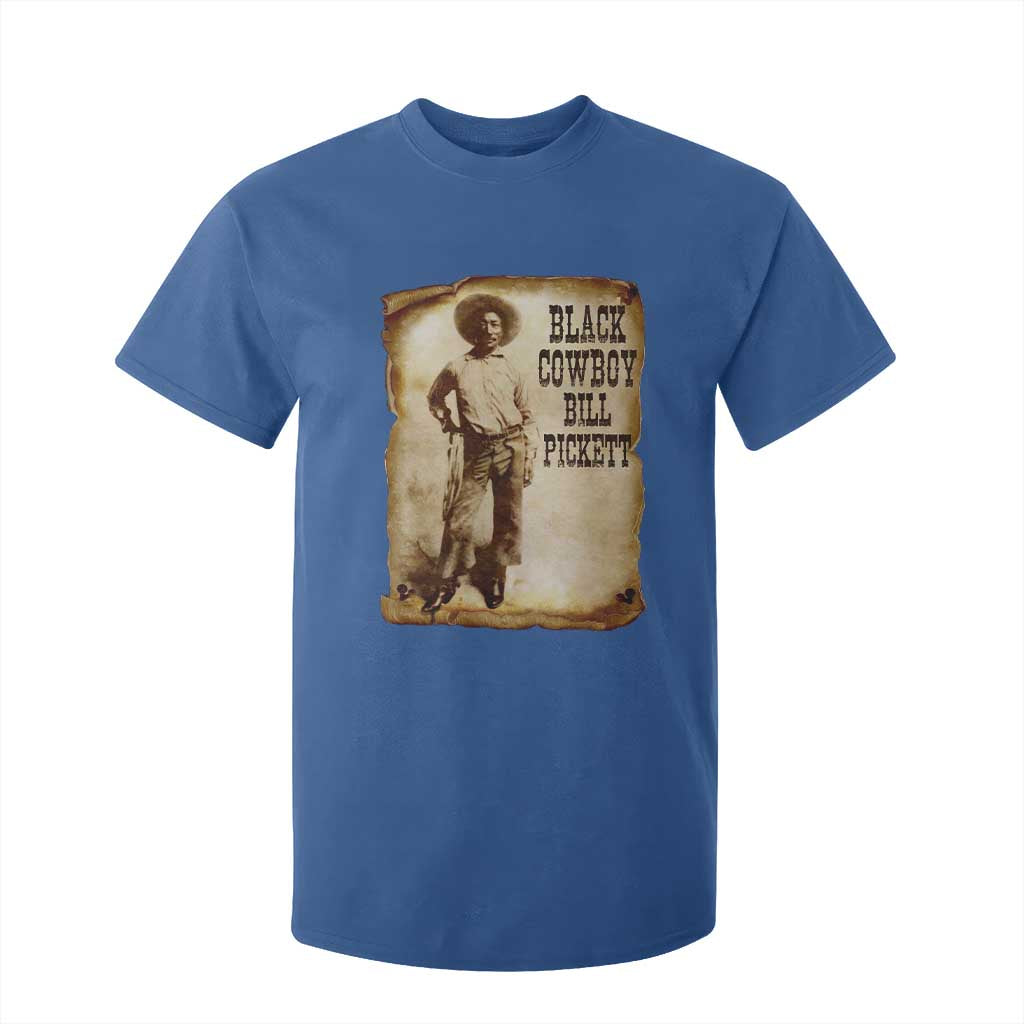 Black Cowboy Bill Pickett T Shirt For Kid African American Cowboys Black History