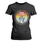 Statue of Liberty Hands Off Protest T Shirt For Women Resist Resistance - African Pride