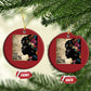 The 92% Black Women Power Christmas Ornament 92 Percent Floral Melanin Girls - African Pride