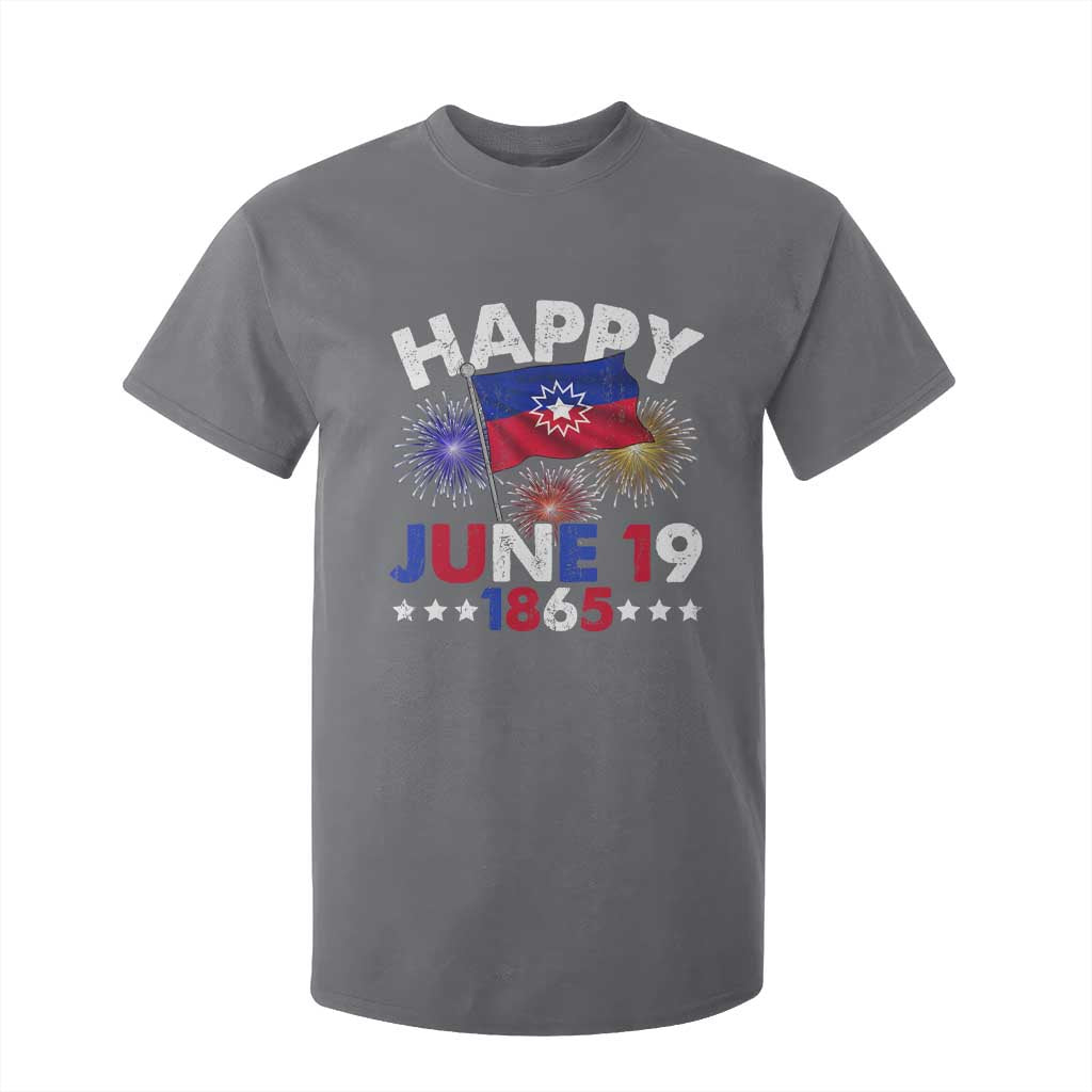 Juneteenth Flag T Shirt For Kid Black Freedom Black History June 19 1865 - African Pride