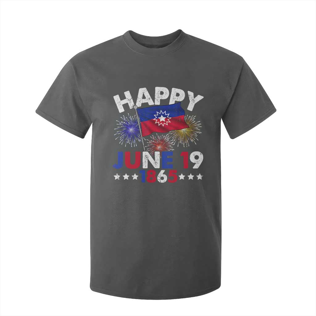 Juneteenth Flag T Shirt For Kid Black Freedom Black History June 19 1865 - African Pride