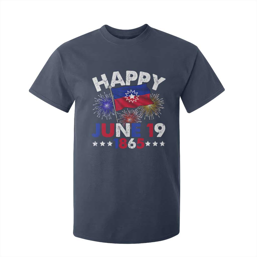 Juneteenth Flag T Shirt For Kid Black Freedom Black History June 19 1865 - African Pride